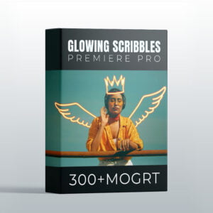 300+ Glowing Scribbles Pack for Premiere Pro