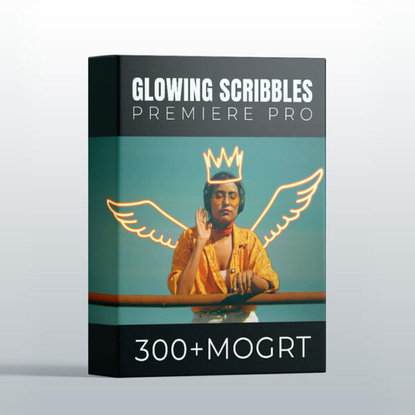 300+ Glowing Scribbles Pack for Premiere Pro